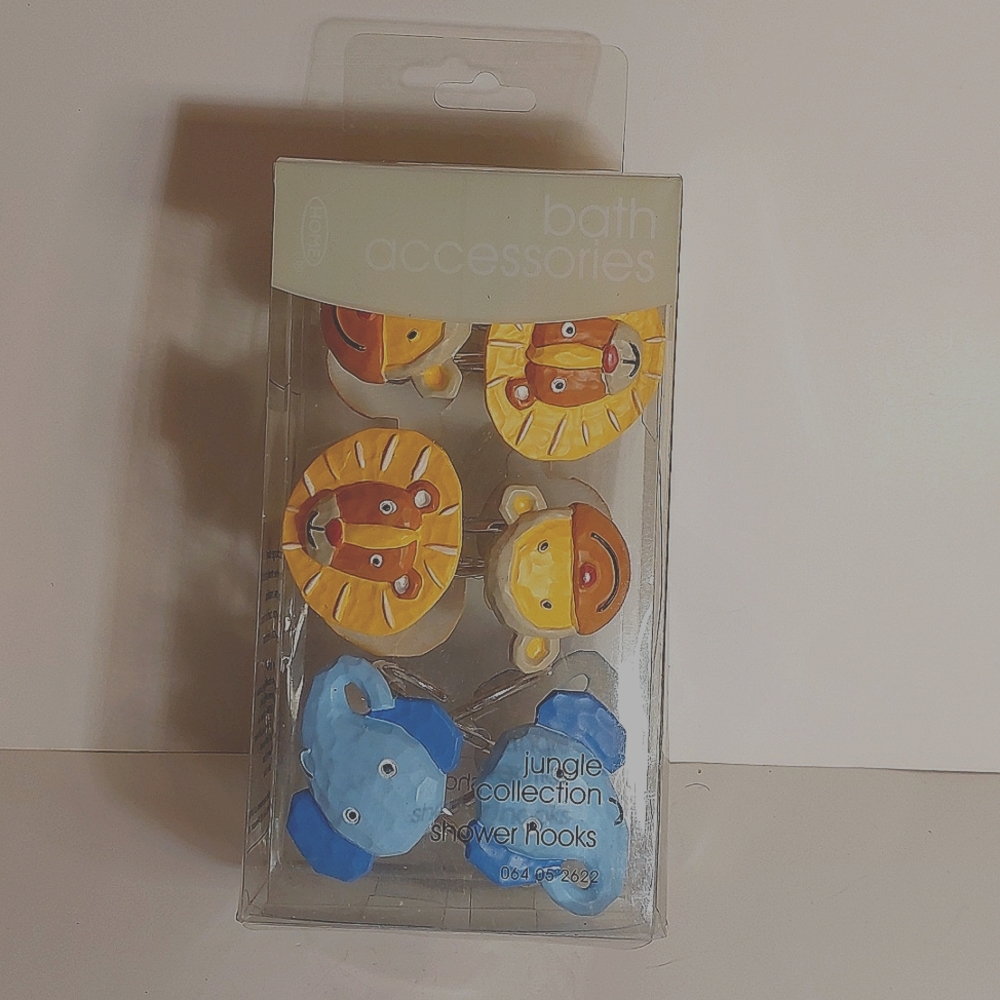 Jungle Collection Shower Hooks